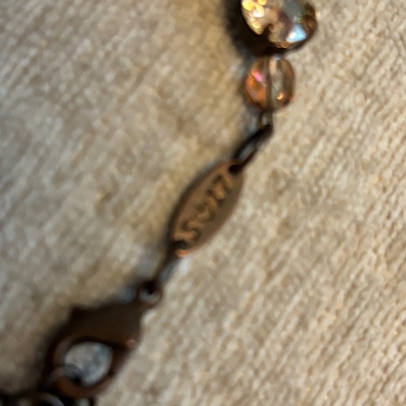 Sabika choker necklace S17 champagne - Picture 3 of 3